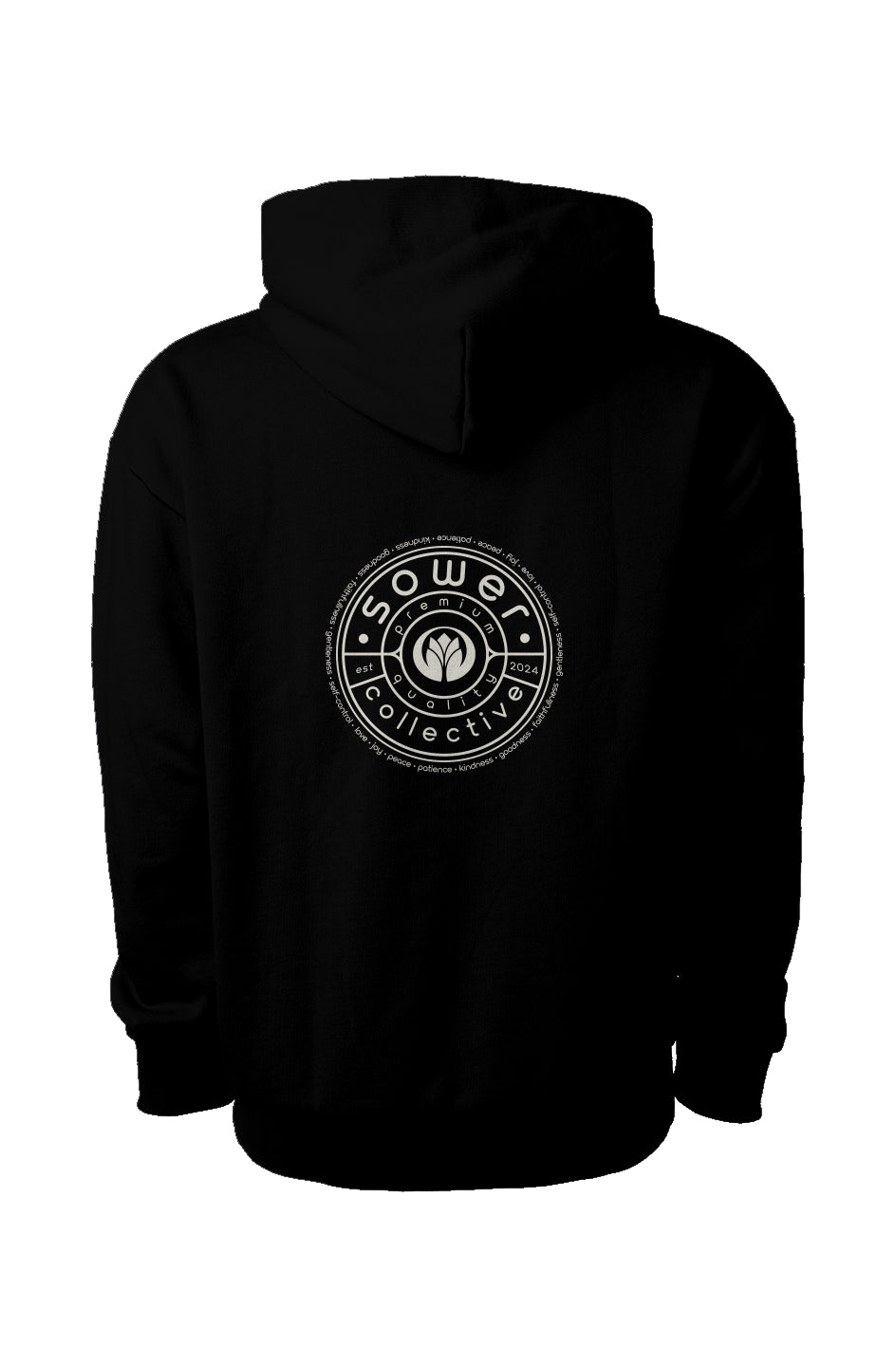 Sower - Fruits of the Spirit Button -Hooded Sweatshirt