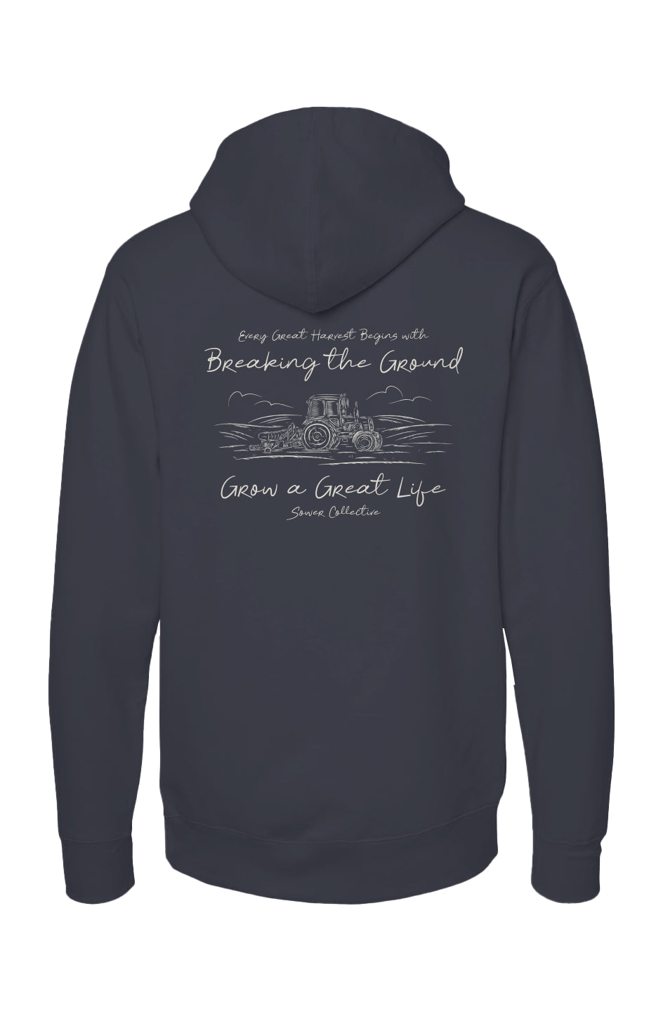 Breaking the Ground Mens hoody