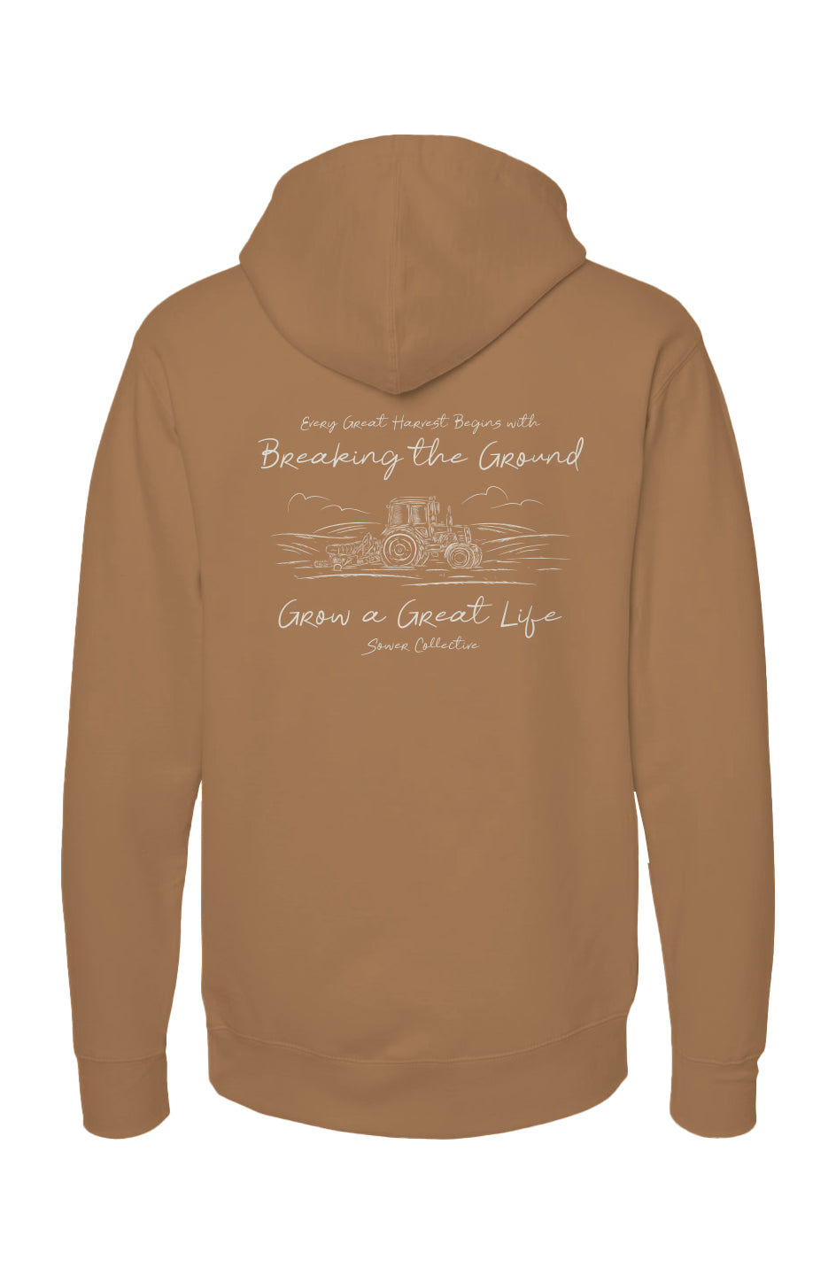 Breaking the Ground Mens hoody