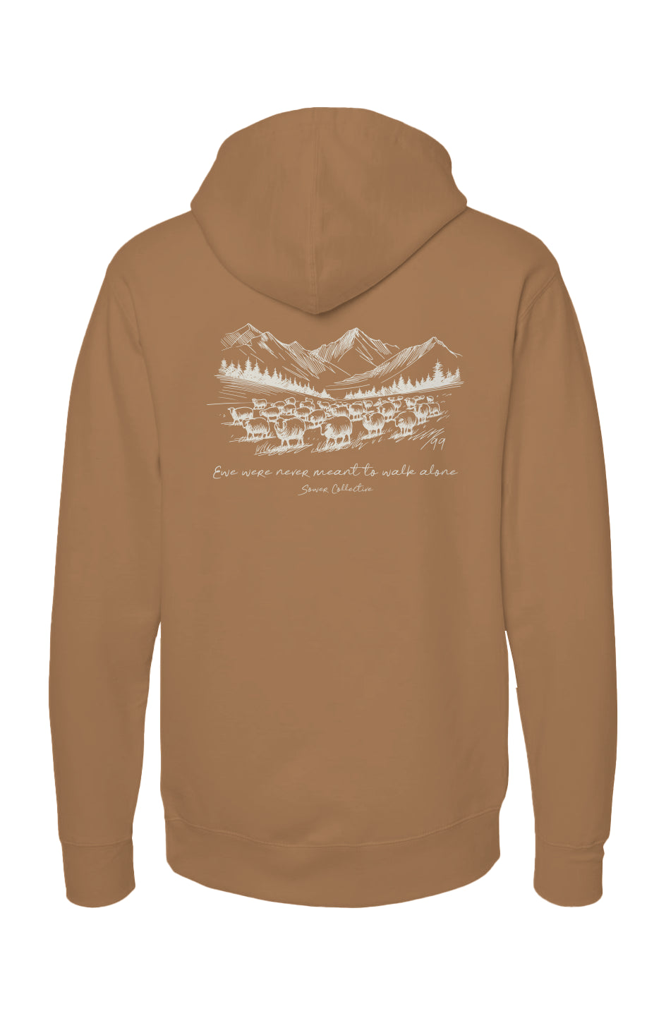  Ewe Were Never Meant to Walk Alone Mens hoody