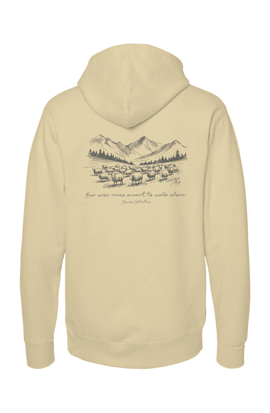 Ewe Were Never Meant to be Alone Mens hoody