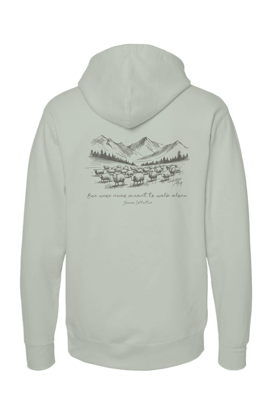 Ewe are not Alone hoody