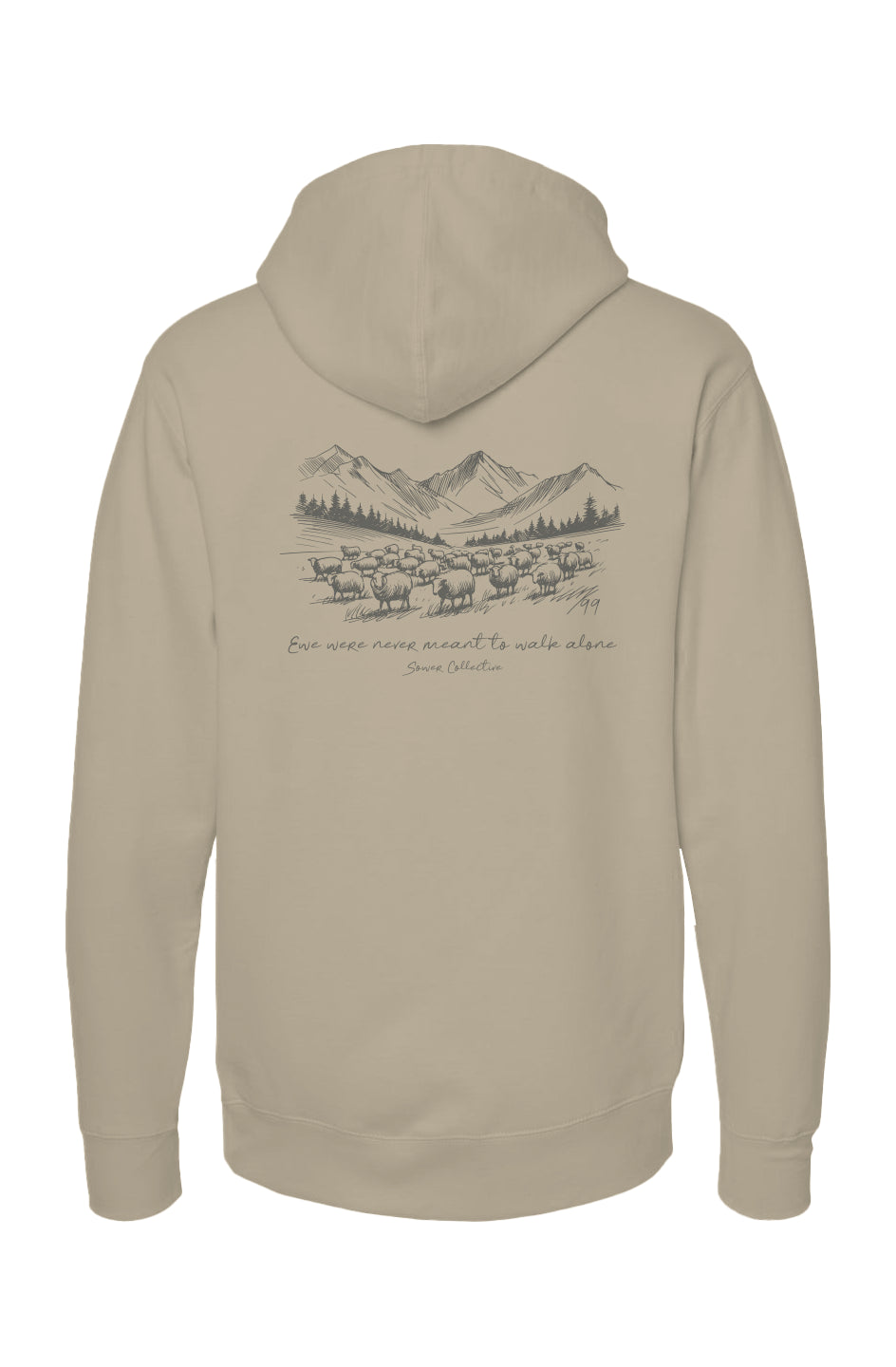 Ewe are not Alone hoody