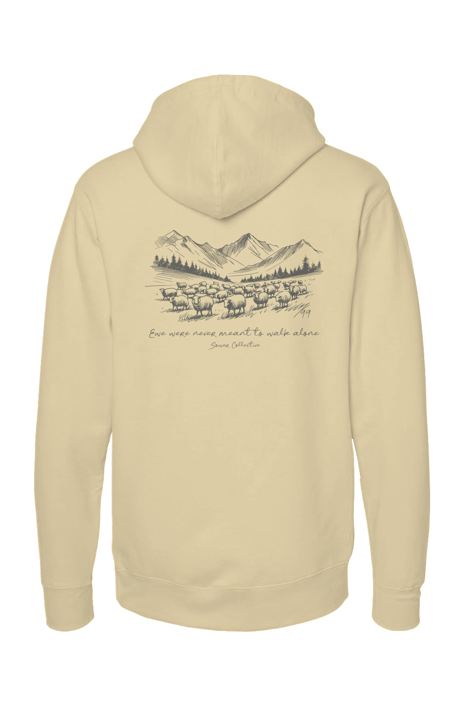 Ewe are not Alone hoody