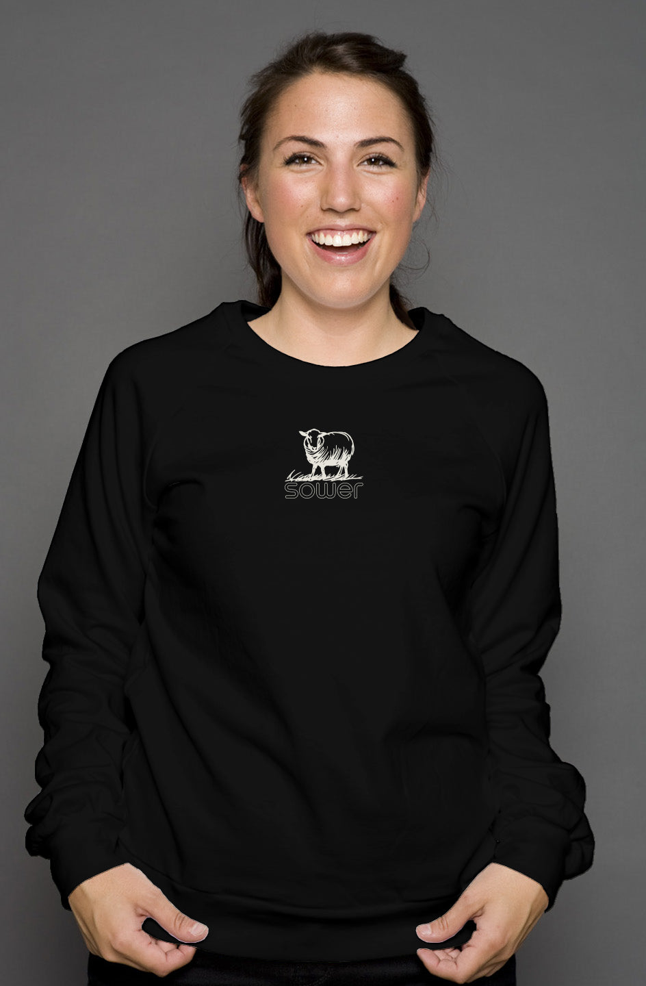 Ewe are Never Alone crew neck sweatshirt
