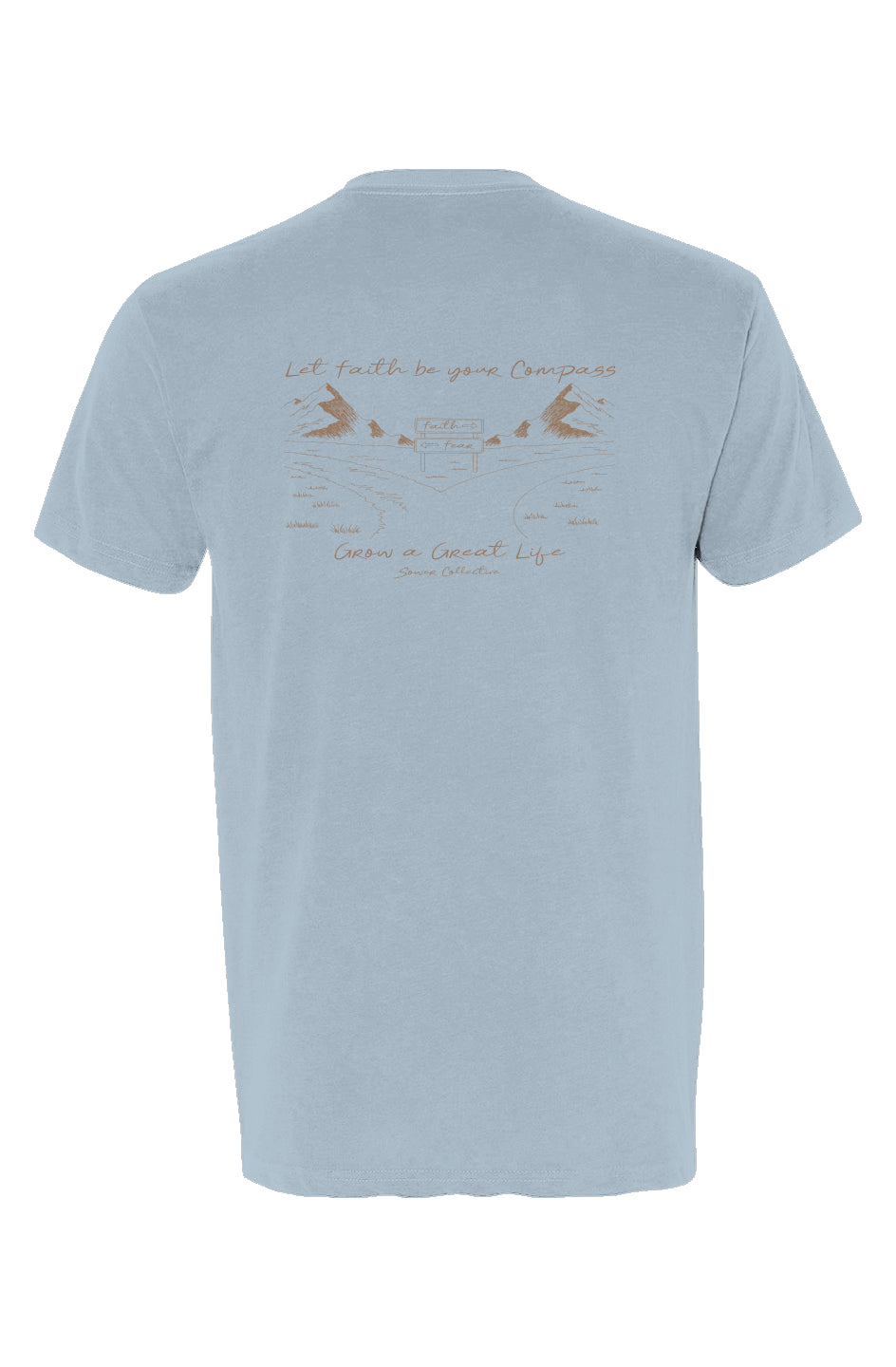 Faith Over Fear Sueded T-Shirt