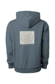 Premium Icon Collection - Fruits of the Spirit Ombre Hoodie (Magic Blue)