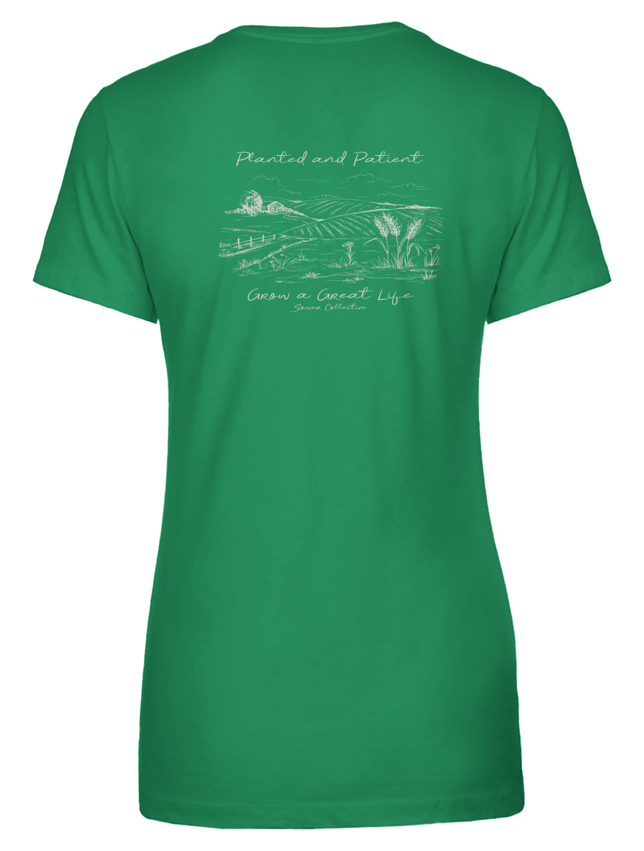Planted and Patient Womens Ideal Crew