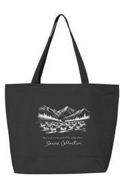 Ewe Were Never Meant to Walk Alone Zippered Tote