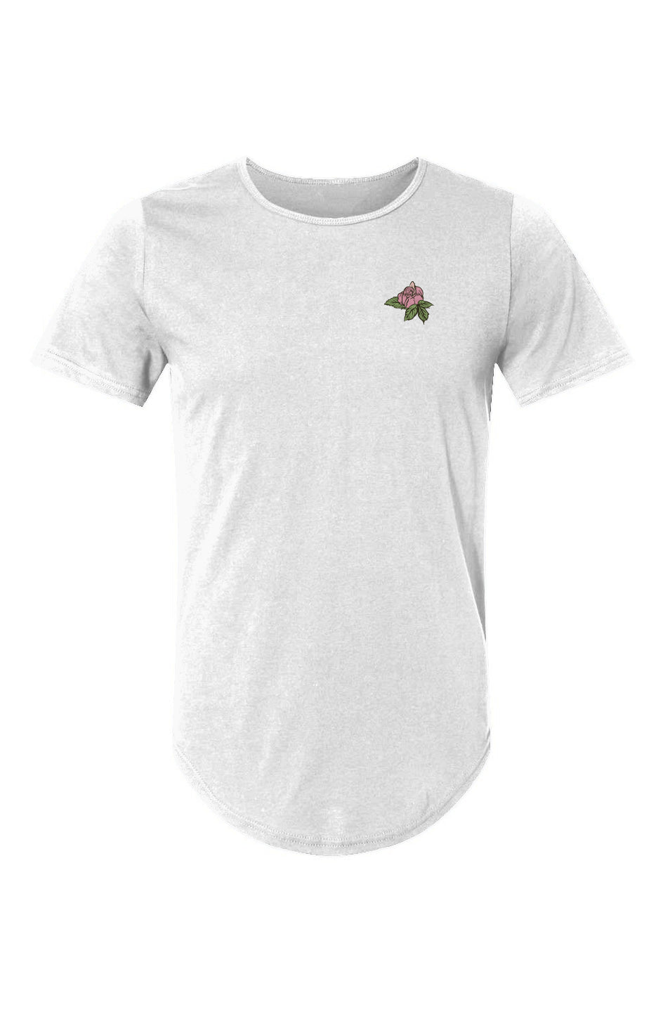 Roses Curved Hem Tee